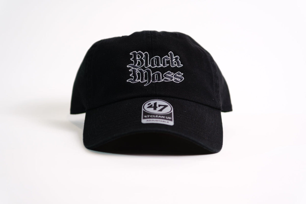 Black Mass Electronics Black Mass Logo Dad Hat Black