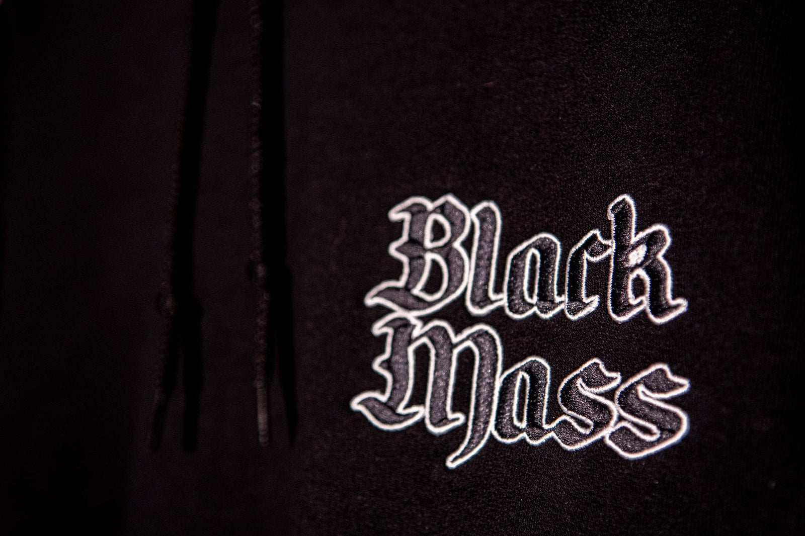 Black Mass Electronics Embroidered Logo Hoodie